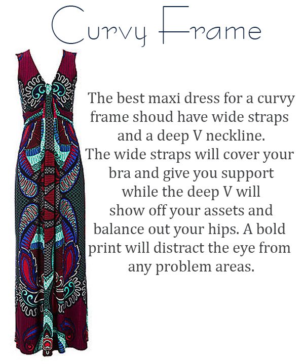 types of maxi dresses