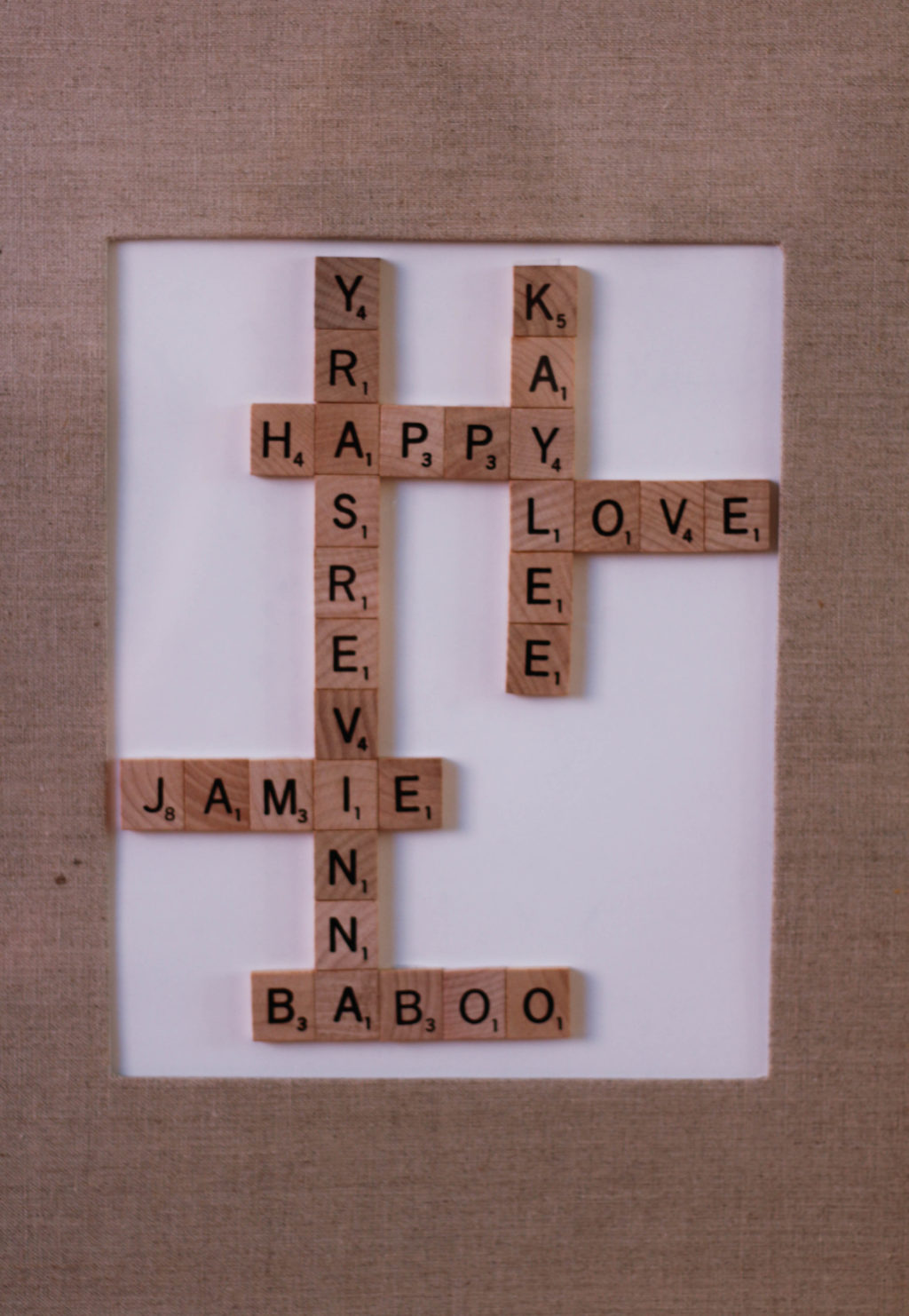 Scrabble Art - DIY Inspired