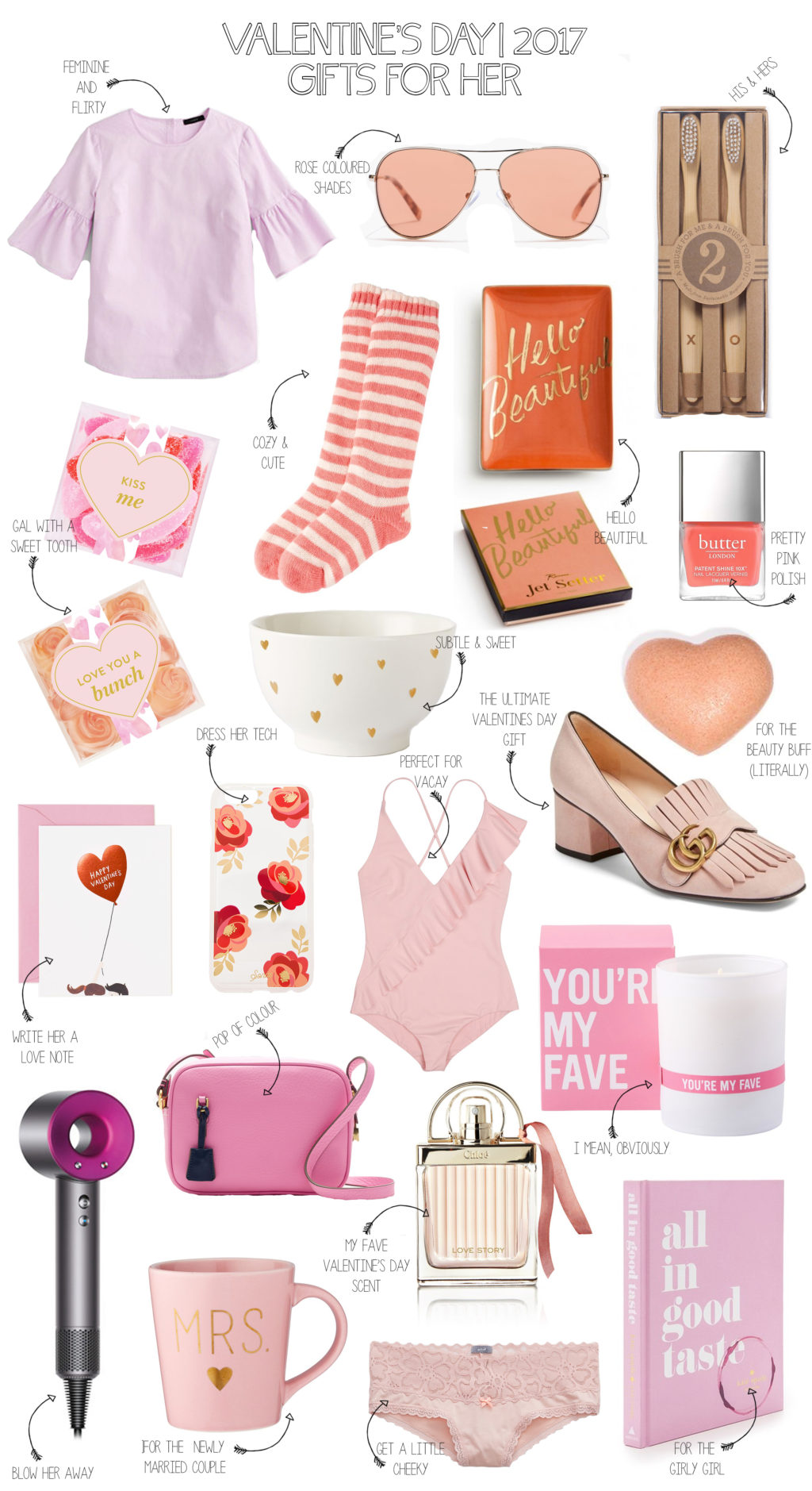 Valentine's Day Gift Guide: The Most Beautiful Pink And Red High