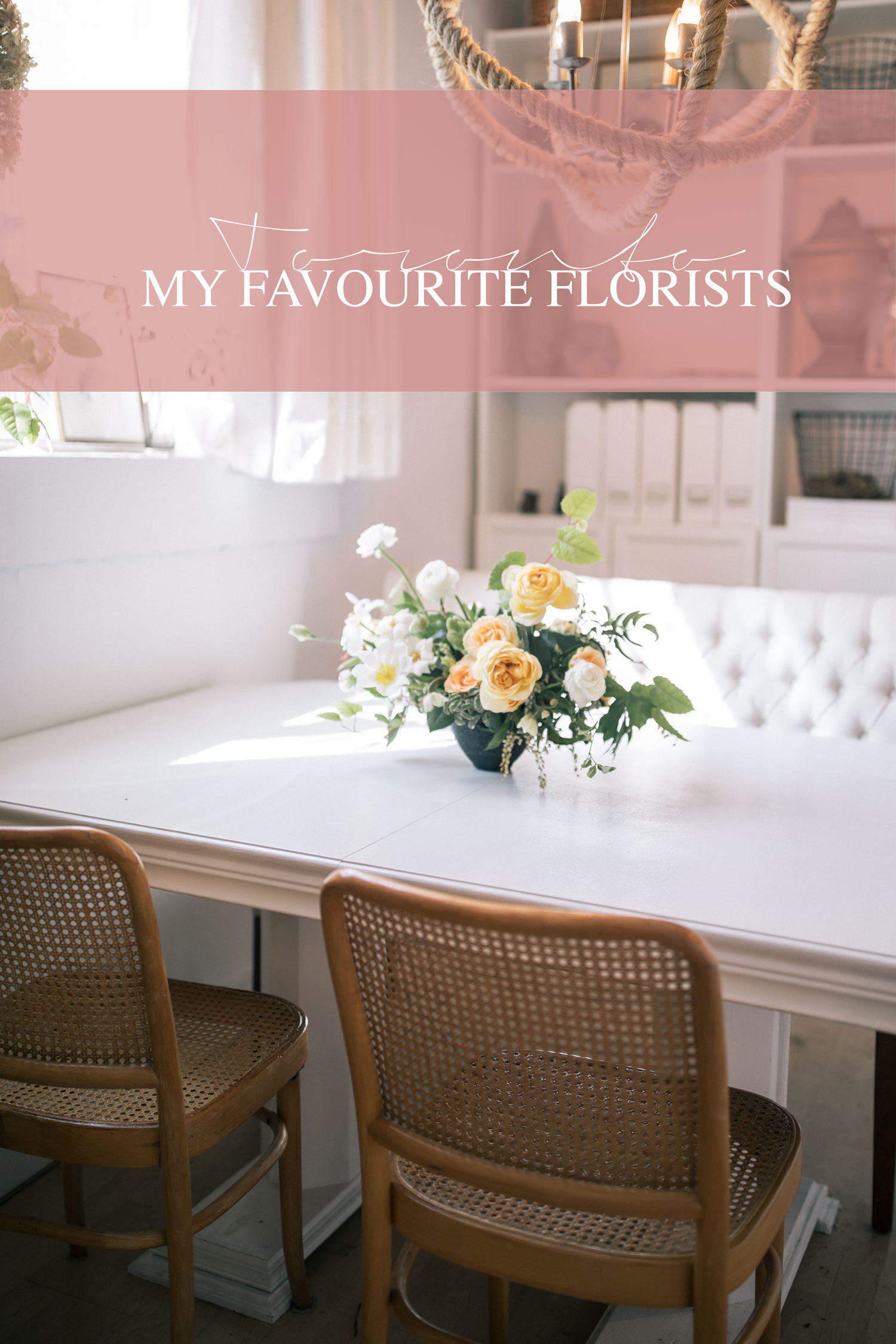 Winter Floral Arrangement Inspiration with Blush and Bloom, The  Blondielocks
