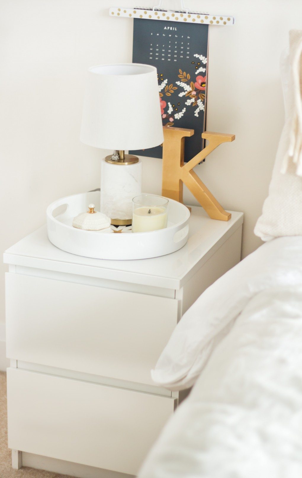 Ikea Malm End Table DIY The Blondielocks Life + Style