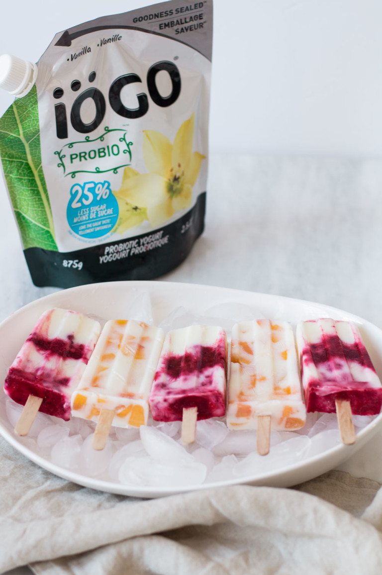 Healthy Yogurt Popsicles The Blondielocks Life + Style