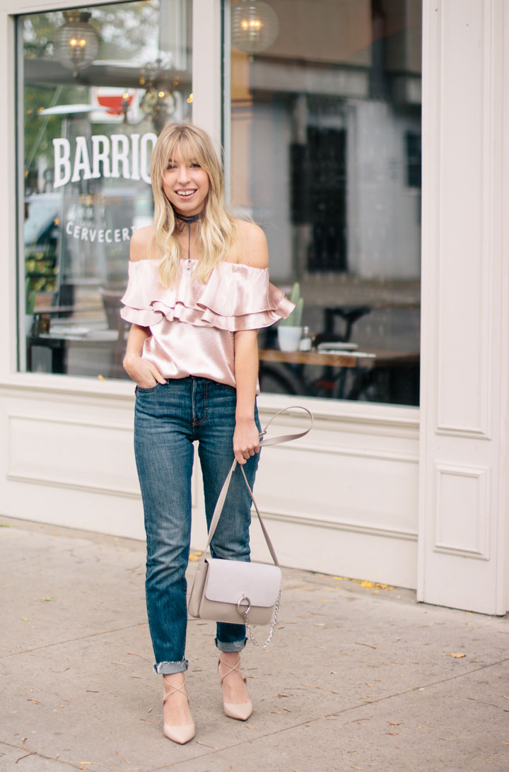 Elevated Jeans and Tee | The Blondielocks | Life + Style