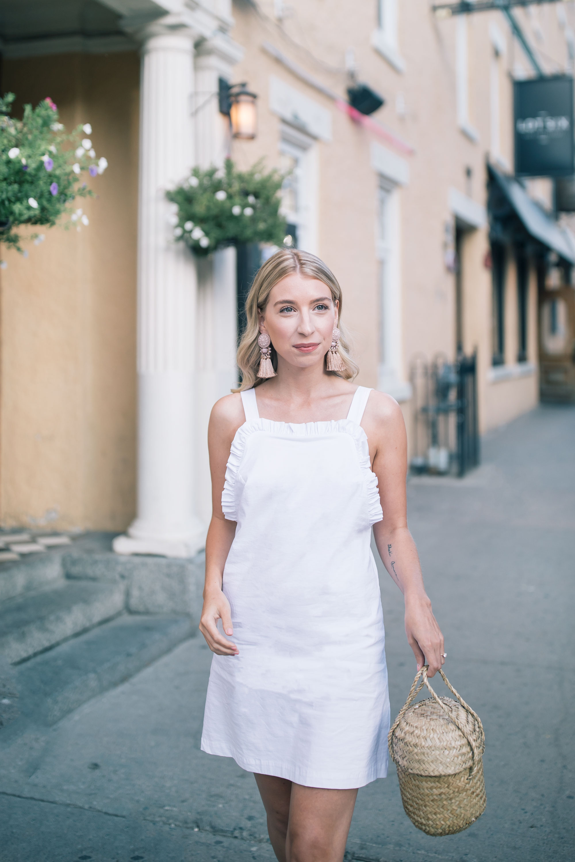 Little White Dress | The Blondielocks | Life + Style