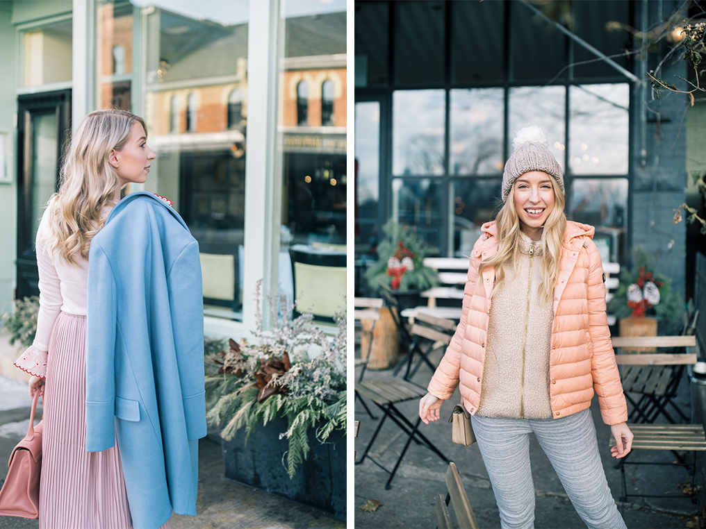 How to wear pastels in fall and winter, Christinabtv