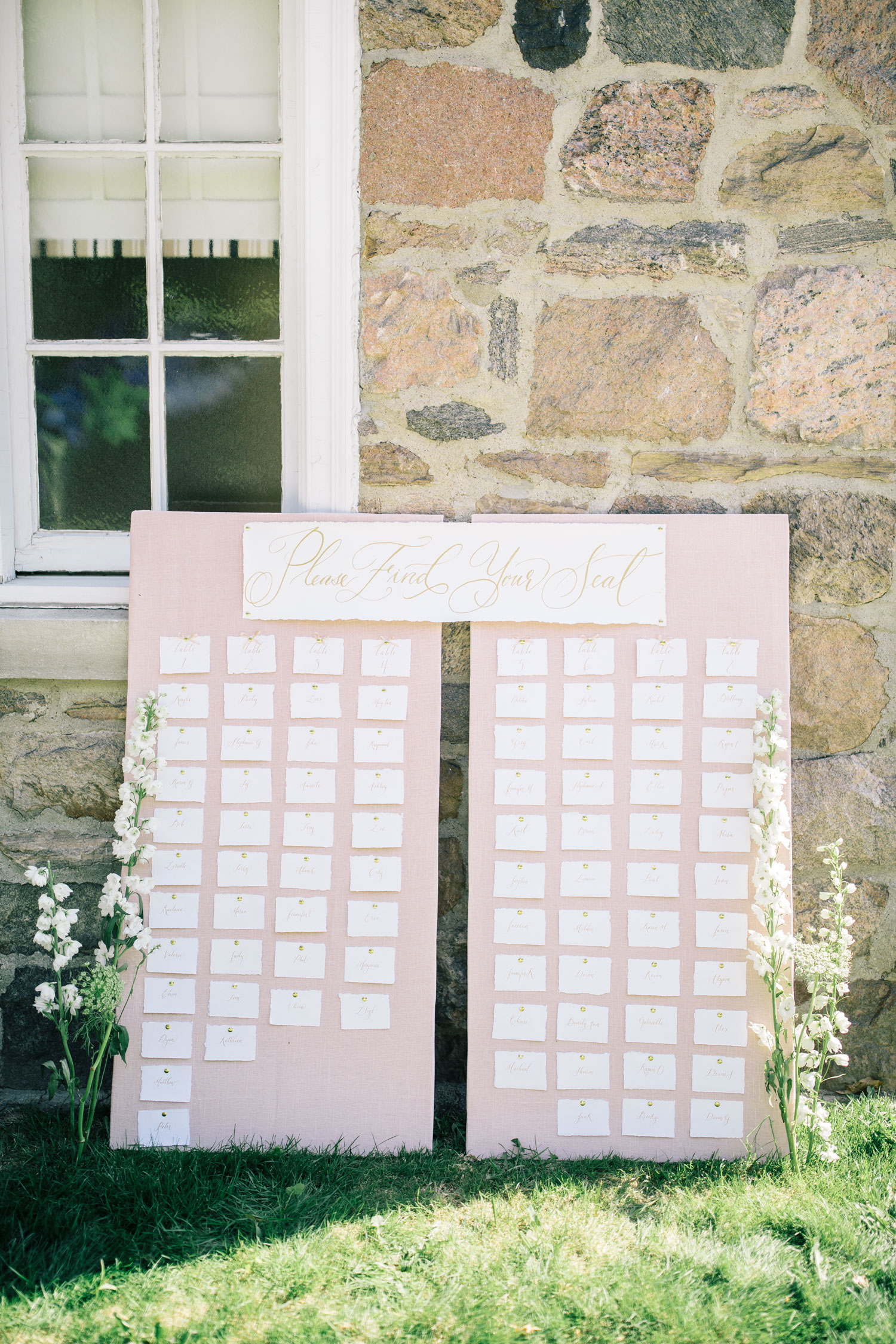 Diy Wedding Seating Chart