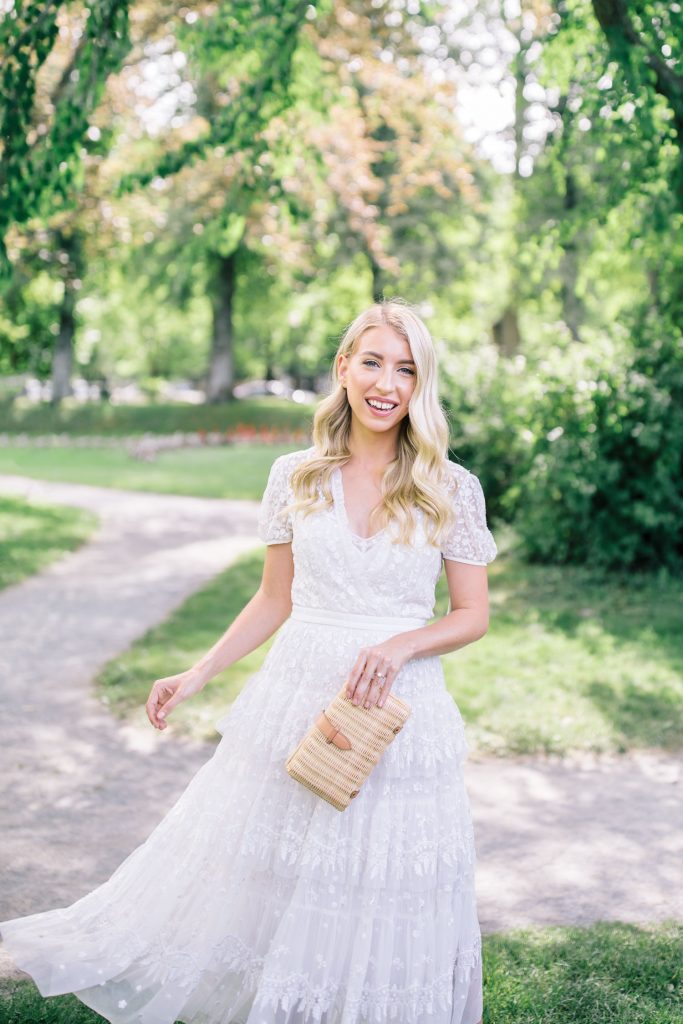 What I Wore For My Bridal Shower | The Blondielocks | Life + Style
