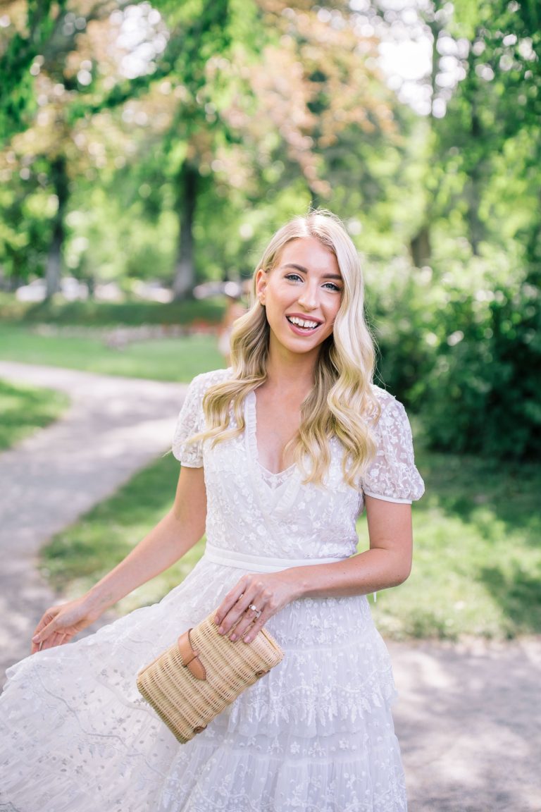 What I Wore For My Bridal Shower | The Blondielocks | Life + Style