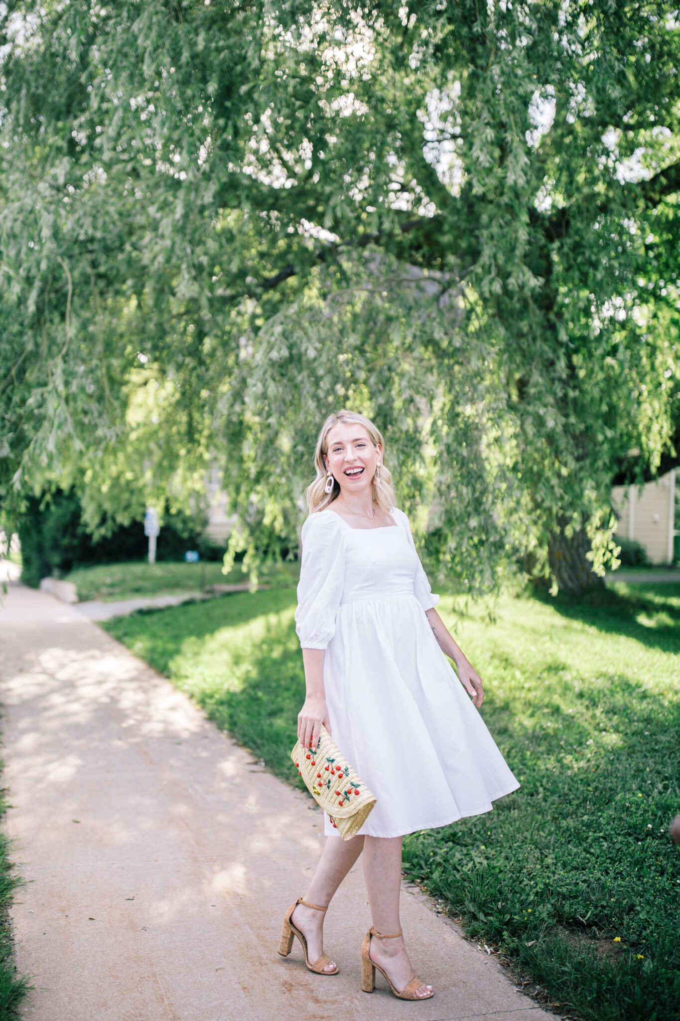 Classic in White | The Blondielocks | Life + Style